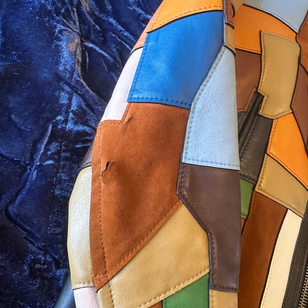 Coach 1941 Runway Patchwork Patchwork Leather Jac… - image 5